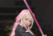 SSIS-211 三上悠亚cos《鬼灭》恋柱画面超辣，一转身“丰满F奶”成亮点！-沐风文化